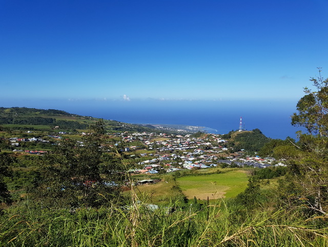 spot descente VTT parcours Downhill DH, Piton Calvaire commune Le Plate St Leu